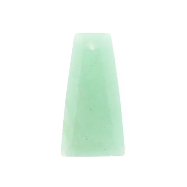 Pendentif Aventurine Trapèze 13x25mm x 1pc