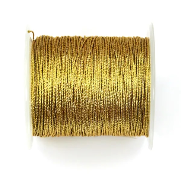 Fil polyester doré torsadé 0.3mm x 150m