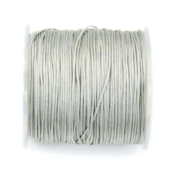 Fil polyester grise 0.8 mm x 5 m