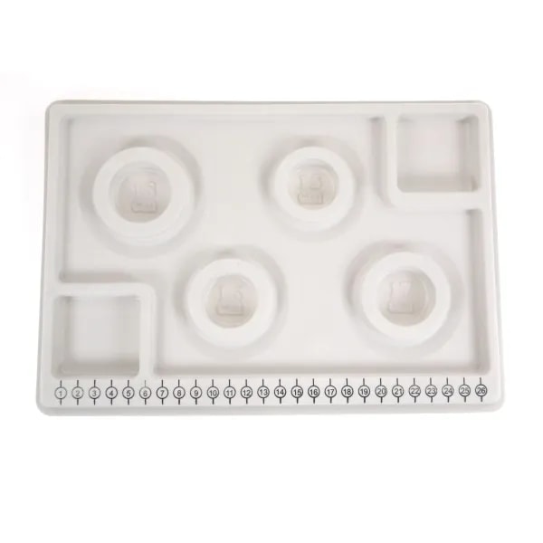 Tabuleiro de montagem de pulseiras 20x29cm x 1 unidade