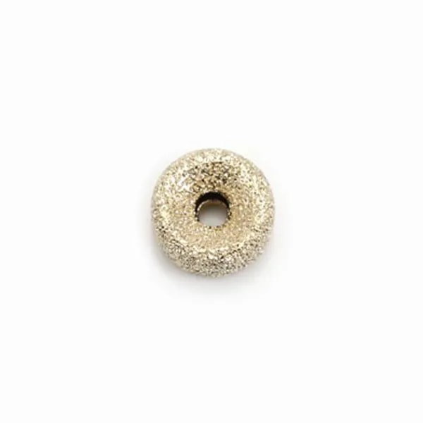 Perles rondelles brillante en Gold Filled 4x1.2mm x 2pcs