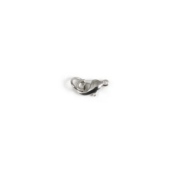 Fermoir mousqueton ,dorée , 5x10mm x 10pcs