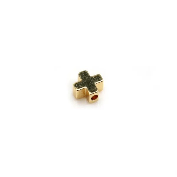 Intercalaire croix plaquée par 10 pcs