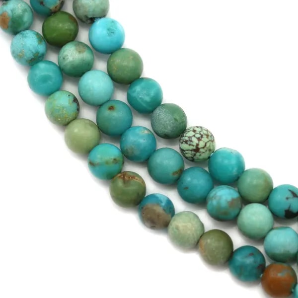 Turquoise Ronde 4-4.5mm x 38cm