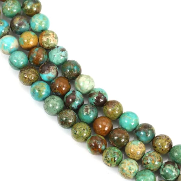 Turquoise Ronde 6mm x 40cm