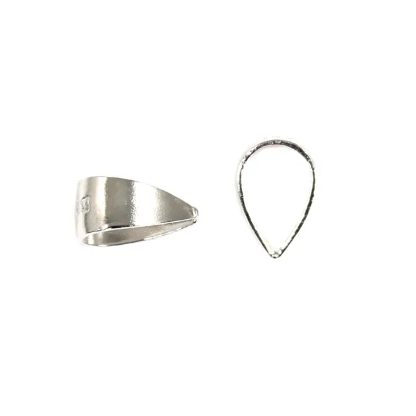 Silver 925 Bail 7X5mm x 2pcs 