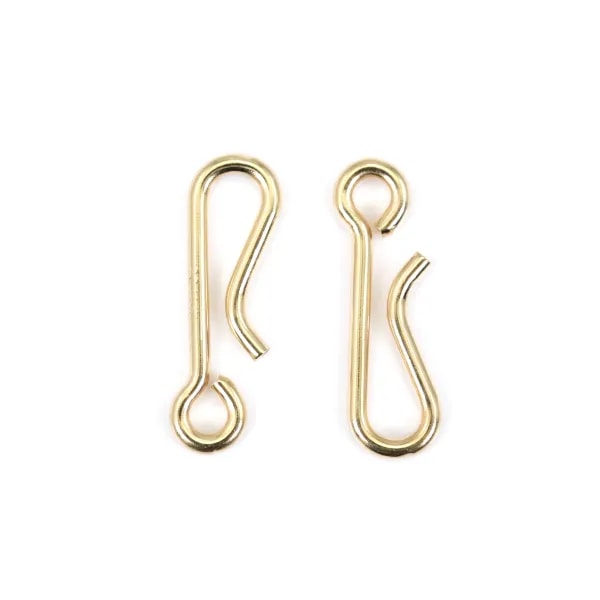 Haken 14mm - Gold Filled x 1pc