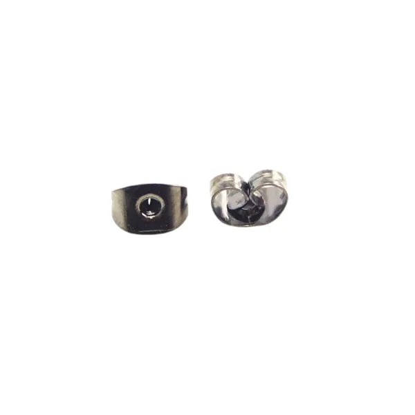 Poussette Earwires black tone x 6x4mm x 12pcs