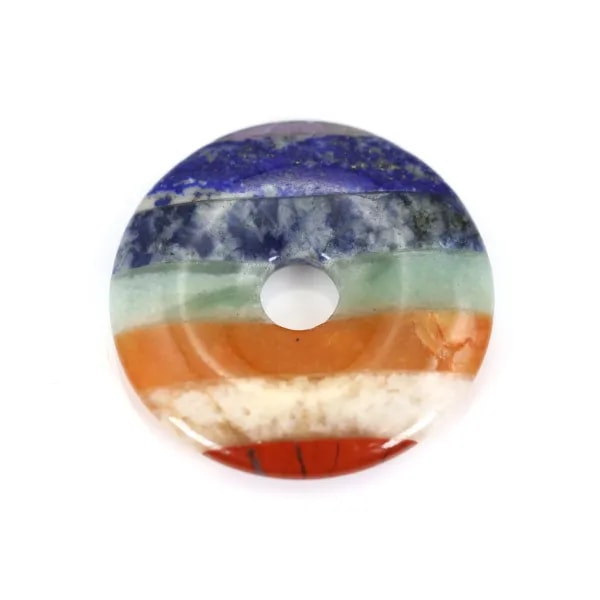 Donut 7 Chakras 30mm x 1pc