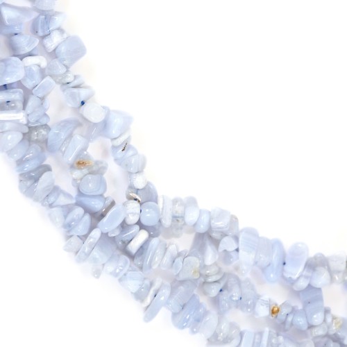 Chalcedony chips x 39cm