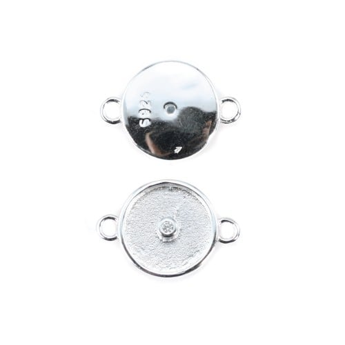 Distanziatore per ciambella da 10 mm - Ossido di zirconio e argento 925 x 1 pz