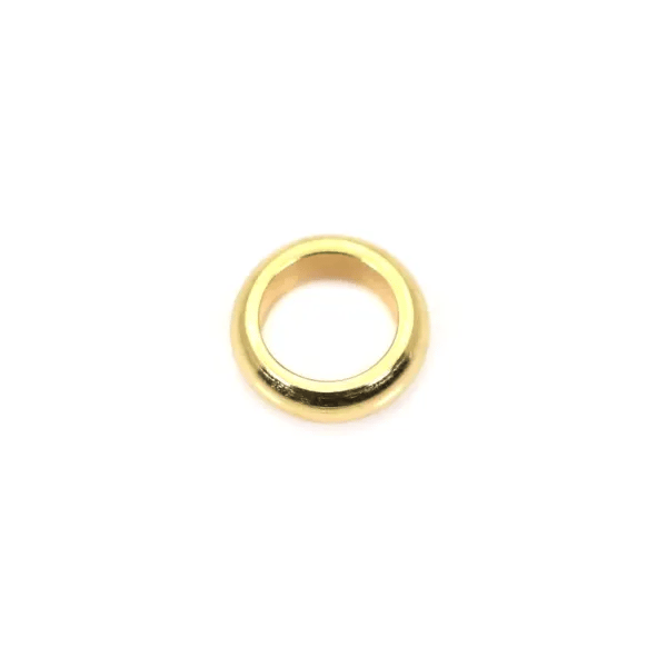 Pearl washer 8mm - Stainless steel 304 gold plated x 2pcs