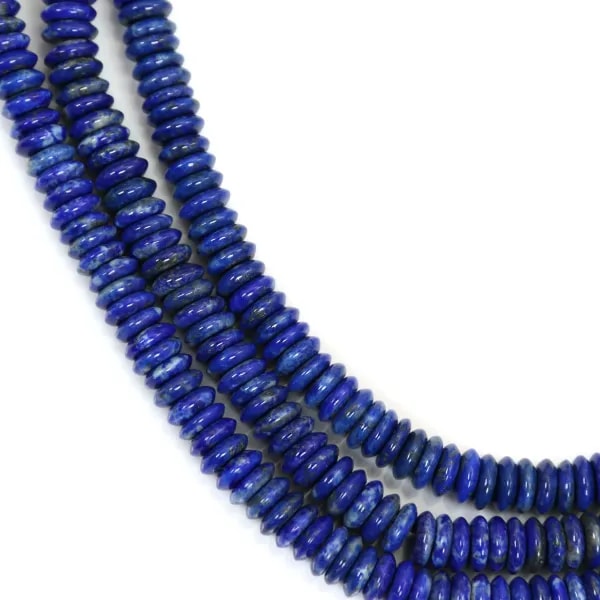 Lapis lazuli rondelle 6mm x 40cm