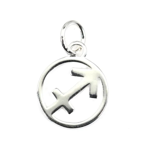 Charm segno zodiacale 10x15mm - Sagittario - Argento 925 x 1pc