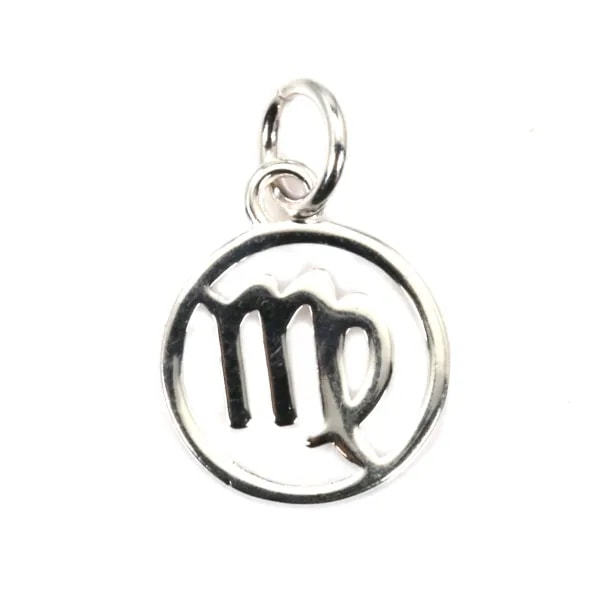 Sternzeichen Charm 10x15mm - Jungfrau - 925 Silber x 1St