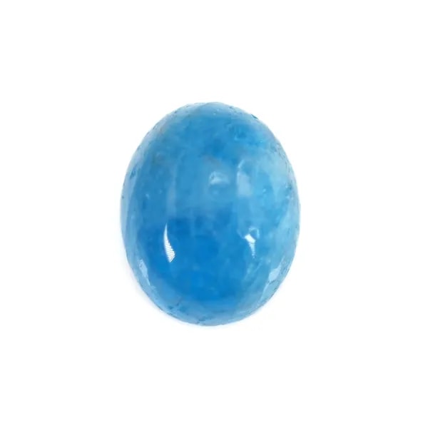 Cabochão oval de apatite 8x10mm x 1 unidade