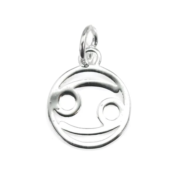 Charm segno zodiacale 10x15mm - Cancro - Argento 925 x 1pc