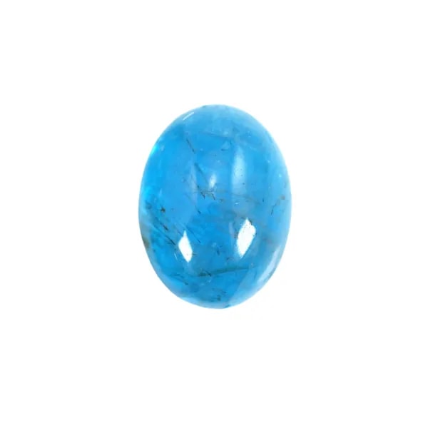 Ovaler Apatit Cabochon 6x8mm x 1pc