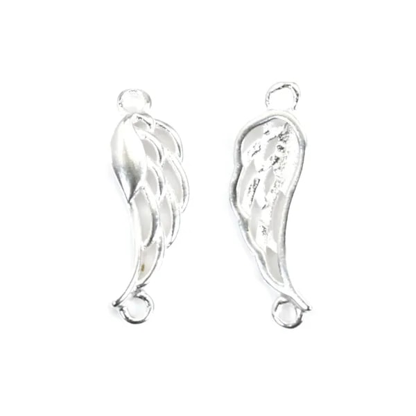 Almofada de pena 5x16mm - Prata 925 x 1pc