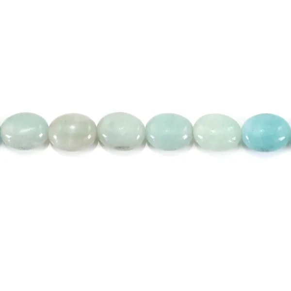 Amazonite Ovale 6x8mm x 5 pcs