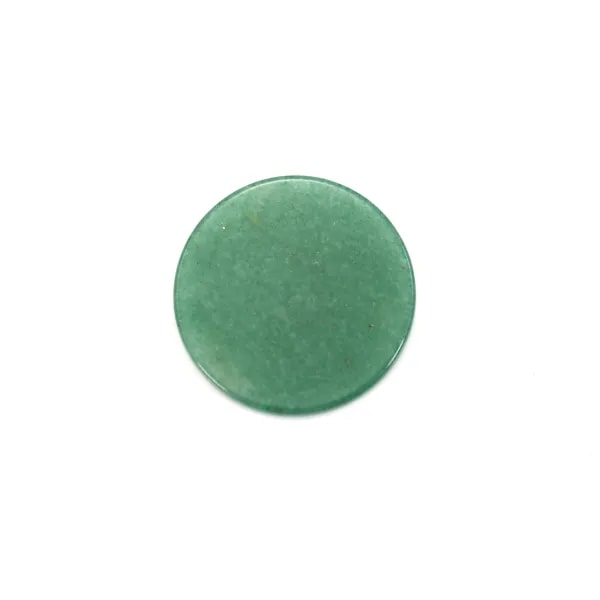 Cabochon Avventurina rotondo piatto 20mm x 1pz