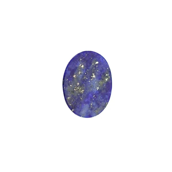 Cabochon Lapis Lazuli ovale piatto 6x8mm x 1pz