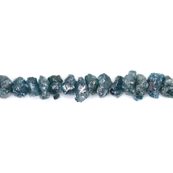 Rohblauer Diamant 2-3mm x 42cm