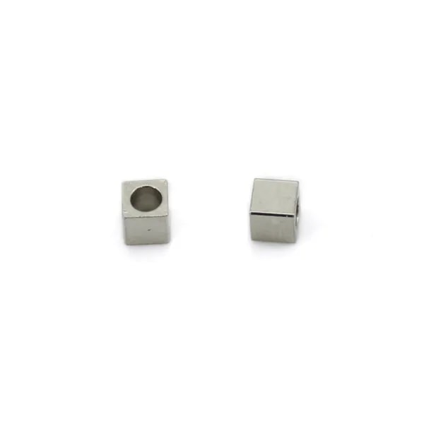 Pear intercalary bead 4mm - Stainless Steel 304 x 10pcs
