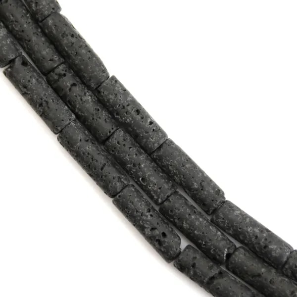 Pierre de Lave tubo 4x13mm x 39cm