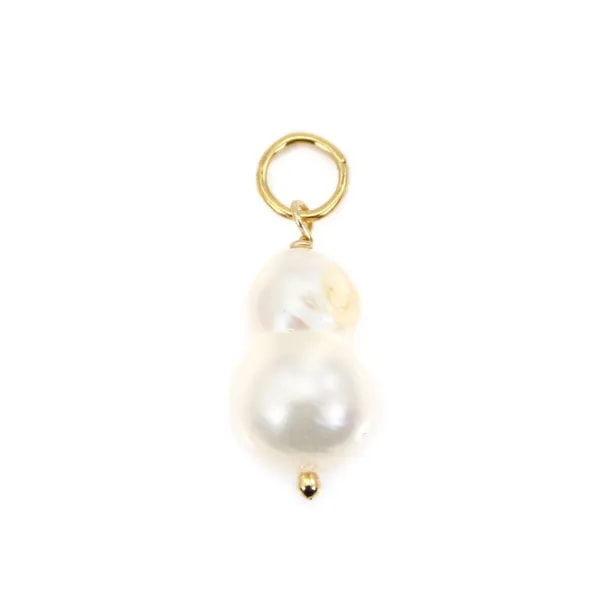 Pendente Perla d'acqua dolce coltivata Barocca - Gold Filled x 1pz