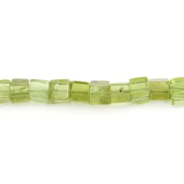 Cubo di peridoto 3-4mm x 40cm
