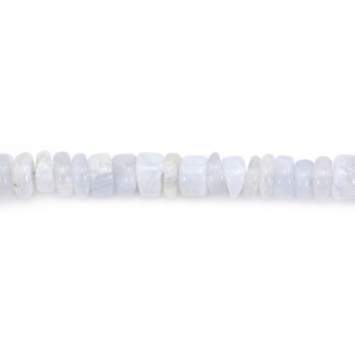 Chalcedon Rondelle Heishi 5-6mm x 40cm