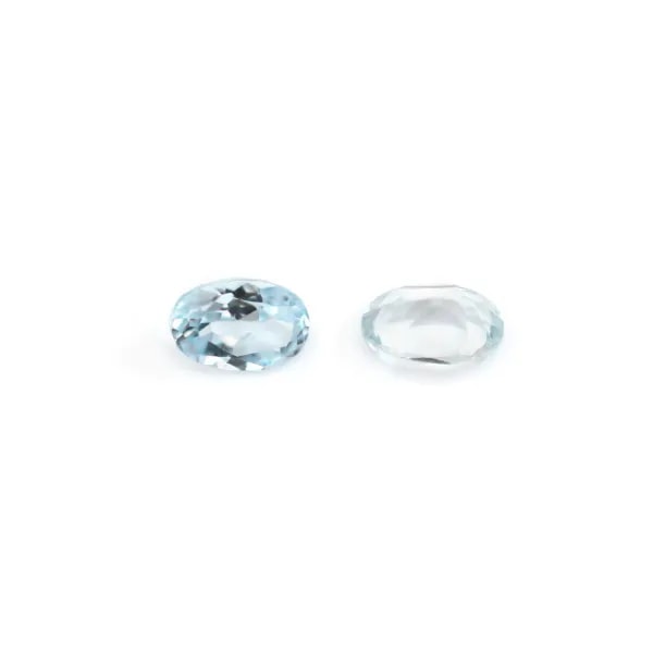 Ametista incastonata, taglio ovale 4x6mm x 1pz