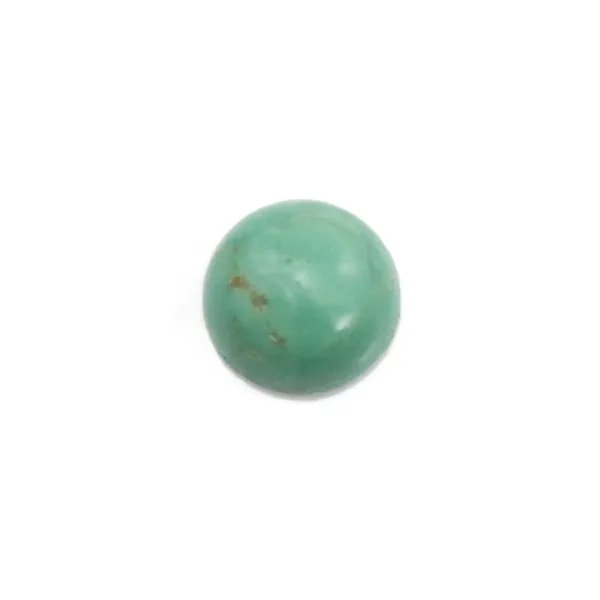 Cabochon Turchese rotondo 8mm x1pz