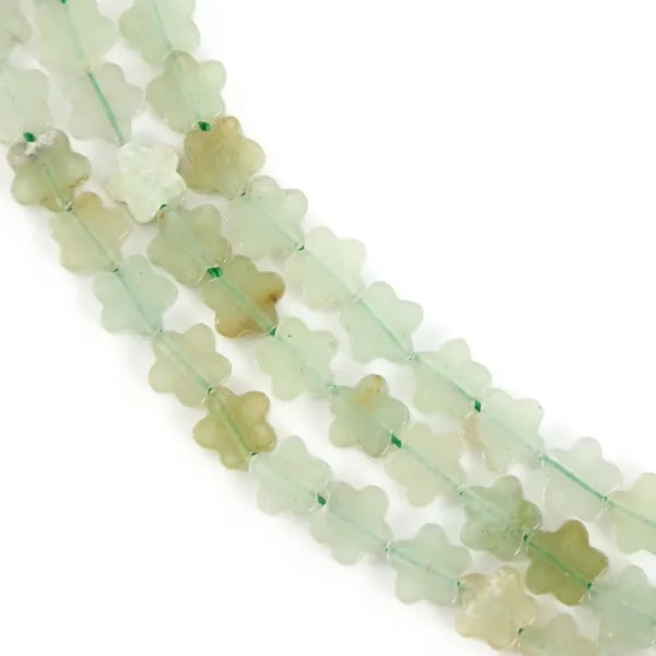 Perle Jade Blume 6mm | Naturstein für Schmuck