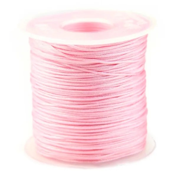 Filo di poliestere rosa 0.8 mm X100m