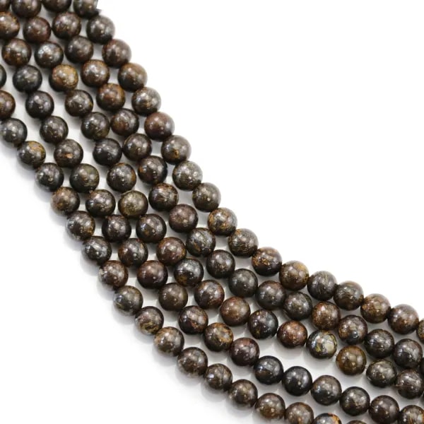 Perla Redonda Bronzita 4.5mm | Fornecedor de Pedras para Joias