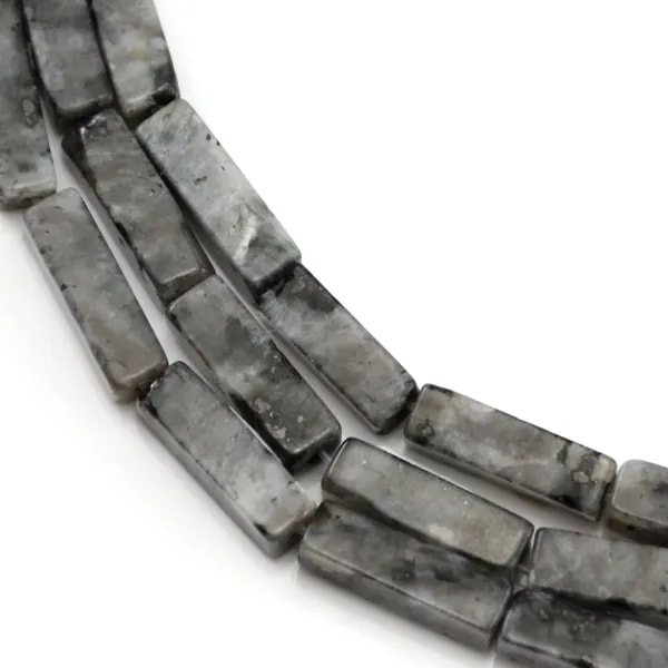 Larvikite retangular 4x13mm x 39cm