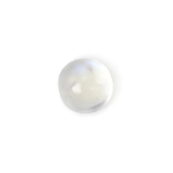 Cabochon Pierre de Lune Rond 4mm x 1pc