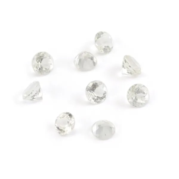Zirconio Rotondo Brillante 6mm | Creazione Gioielli | Vendita all'Ingrosso