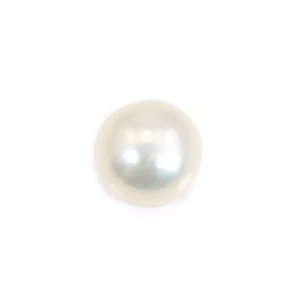 Perla cultivada blanca redonda 14mm - Perla de colección