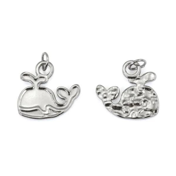 Pendentif Wal 12x12mm | Edelstahl 304