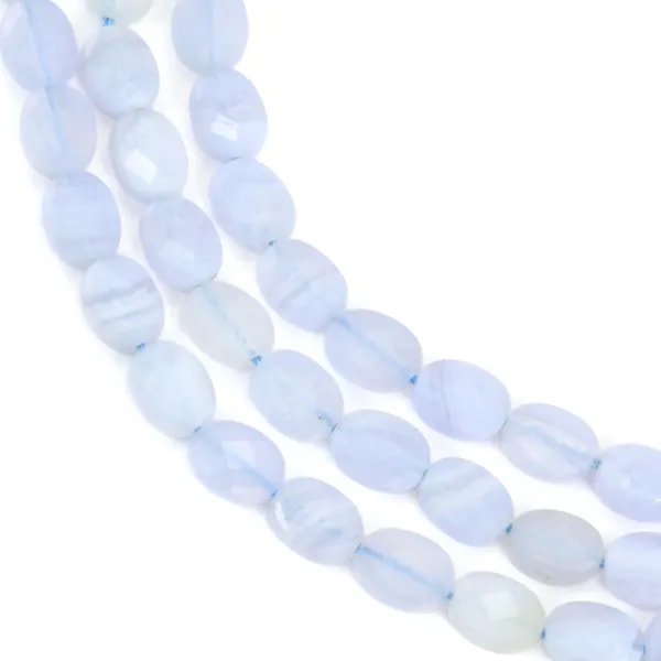 Chalcedon-Perle 6x8mm | Lieferant für Schmuckdesigner