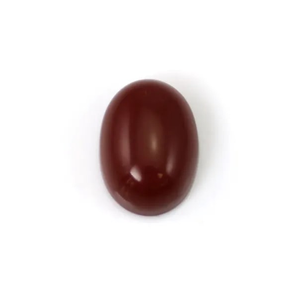 Cabochon Rosso Imitazione Diaspro | Fornitore Creazione Gioielli