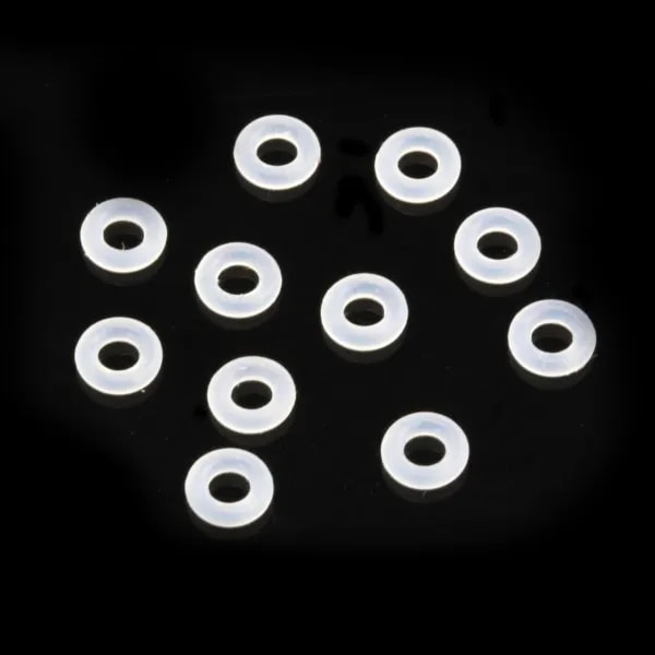 Silikon-Zwischenperle 1.2x4.5mm | Weiche Schmuckkomponenten