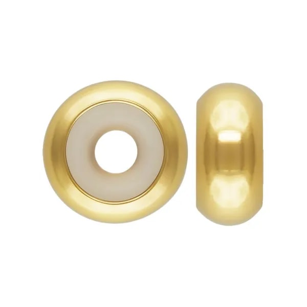 5mm Disc Stopper - Gold Filled x 2pcs