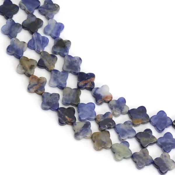 Trifoglio di sodalite 7.5mm x 38cm