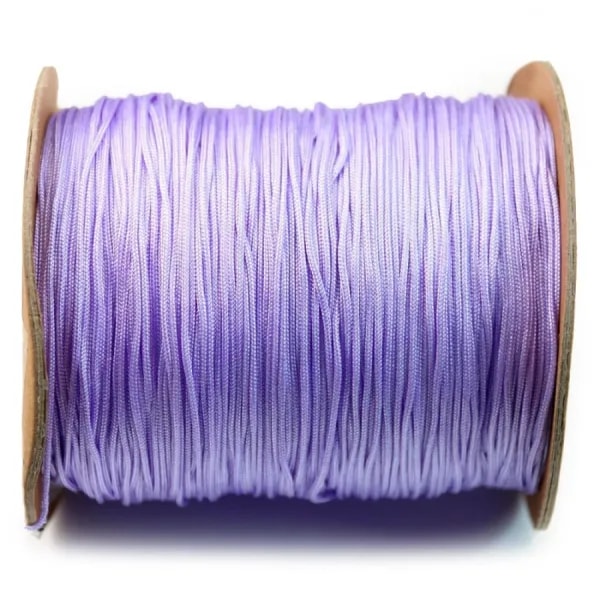 Purple lilac polyester thread 1 mm x 2 m