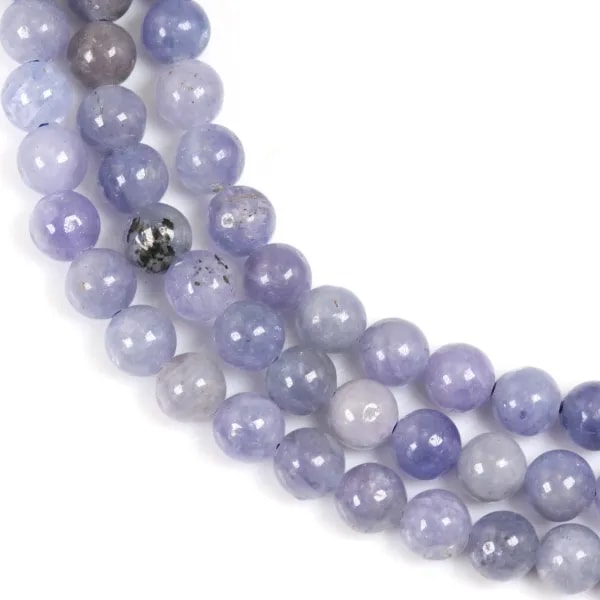 Round tanzanite 4mm x 39cm