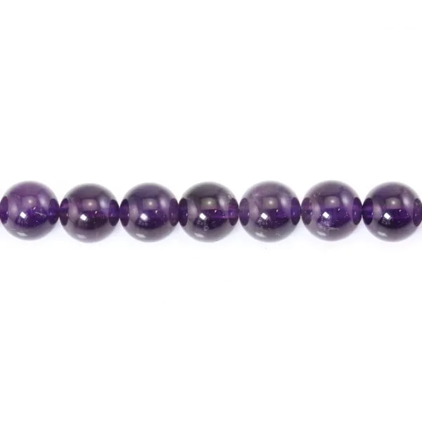 Ametista Rotonda 8mm x 4pcs